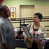 Kansas City Friends of Alvin Ailey (KCFAA) Board Member Esmond Alleyne (left) and KCFAA Releve Co-Chair Marsha Bacote Alleyne