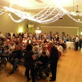 the room filled up fast