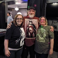 Chris with wife, Sherri, and step daughter, Crystal.