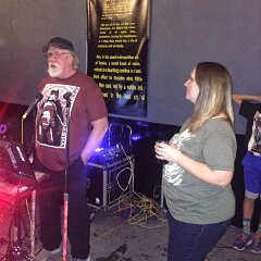 Then it was dad's turn.