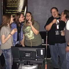 One last pic before I had to leave. Was bummed only because I knew there would surely be more awesome singing!