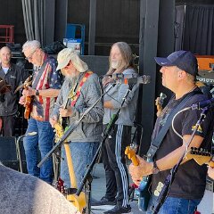 Sound check for Carry On Wayward Son