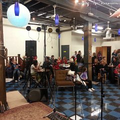 early arrivals hoping for good seats