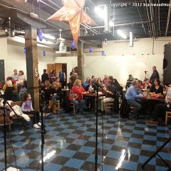 I expected the room to fill fast and was not disappointed