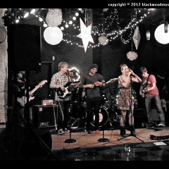 joining the stage is yours truly, Danl Blackwood on bass and Josh slides over to join me on BGVs while Ellie and Chris share lead vocals for &#34;Baby Please Come Home&#34;