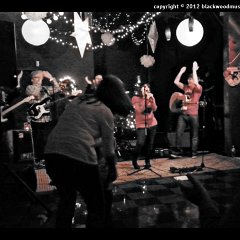 ...  while Chris&#39; mom and his son Josh rocked out in the foreground