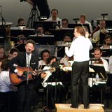 Lyle Lovett was a great addition to the performance.